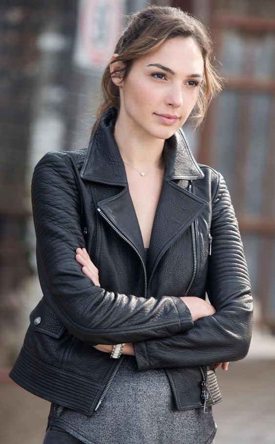 Elevate Your Style with the Fast and Furious Leather Jacket of Gal Gadot