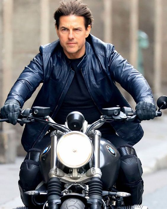 Get the Iconic Look with the Original Leather Jacket of Tom Cruise from Mission Impossible