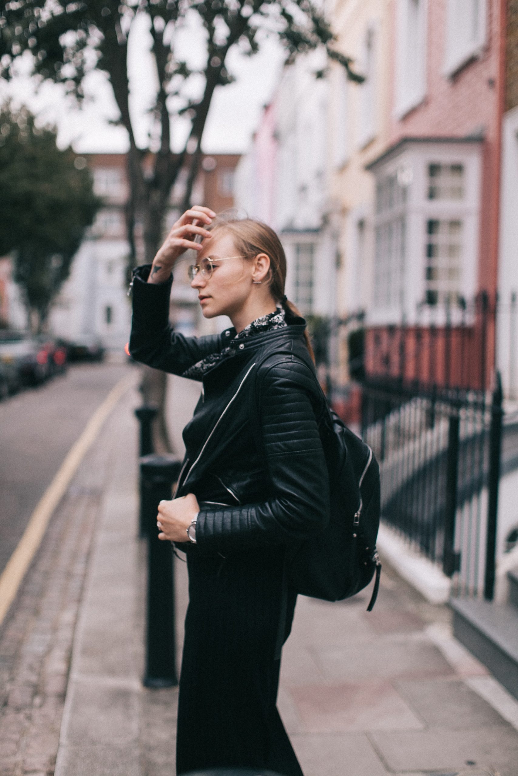 Stay Warm and Stylish with the Light Leather Jacket for Women