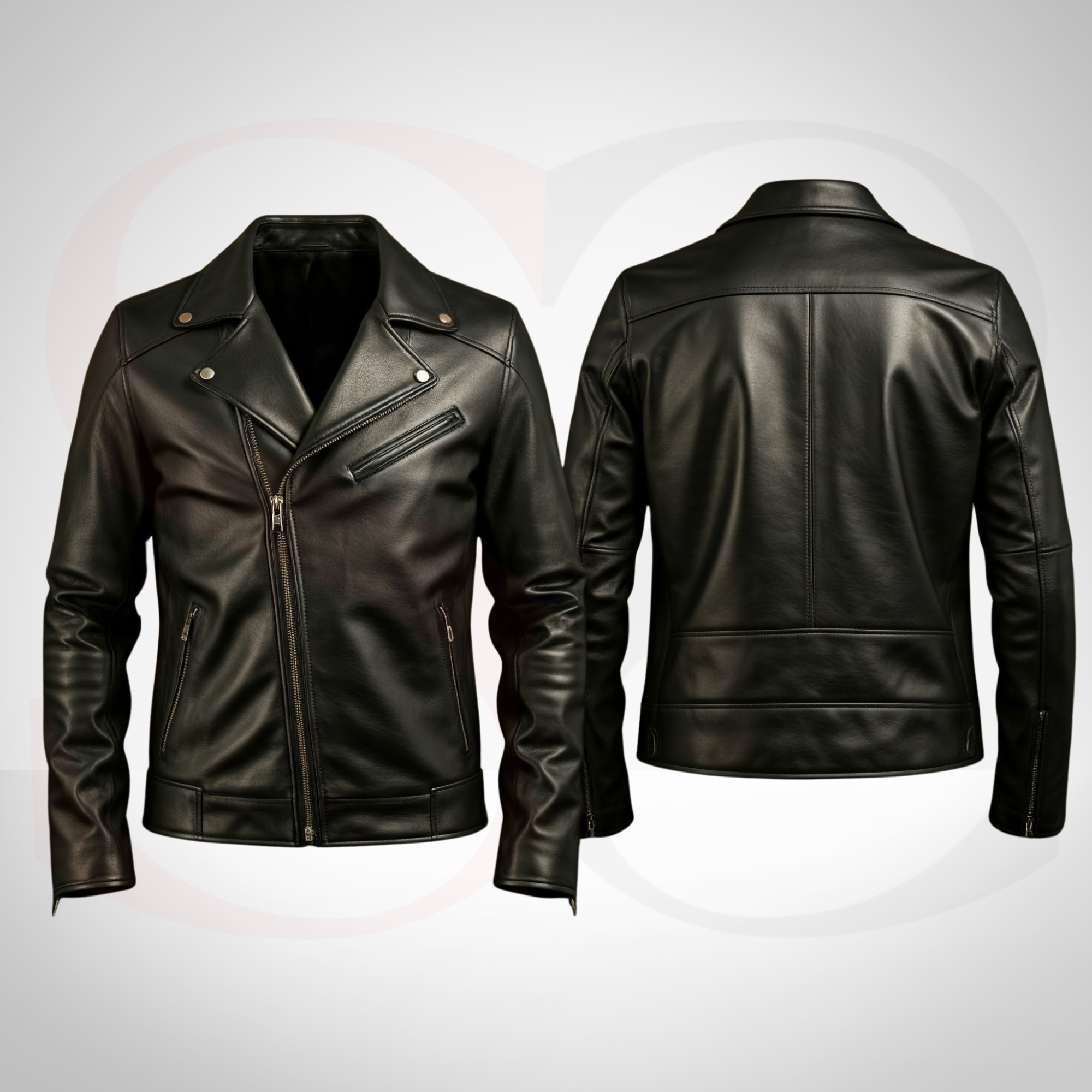 Unleash Your Inner Fashionista with the Matte Finish Black Leather Jacket Outfit