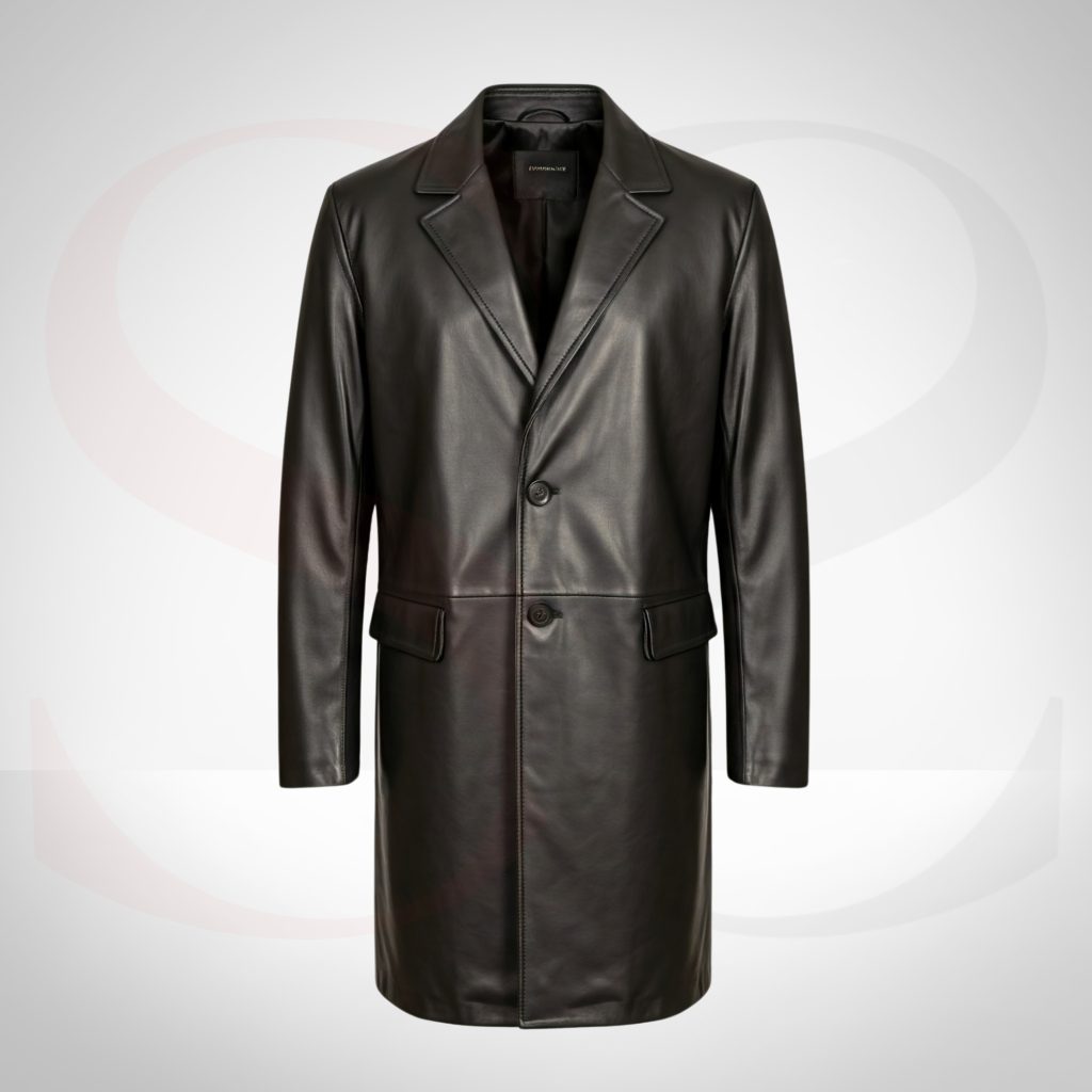 Handmade Perfection Ladies Leather Long Coat