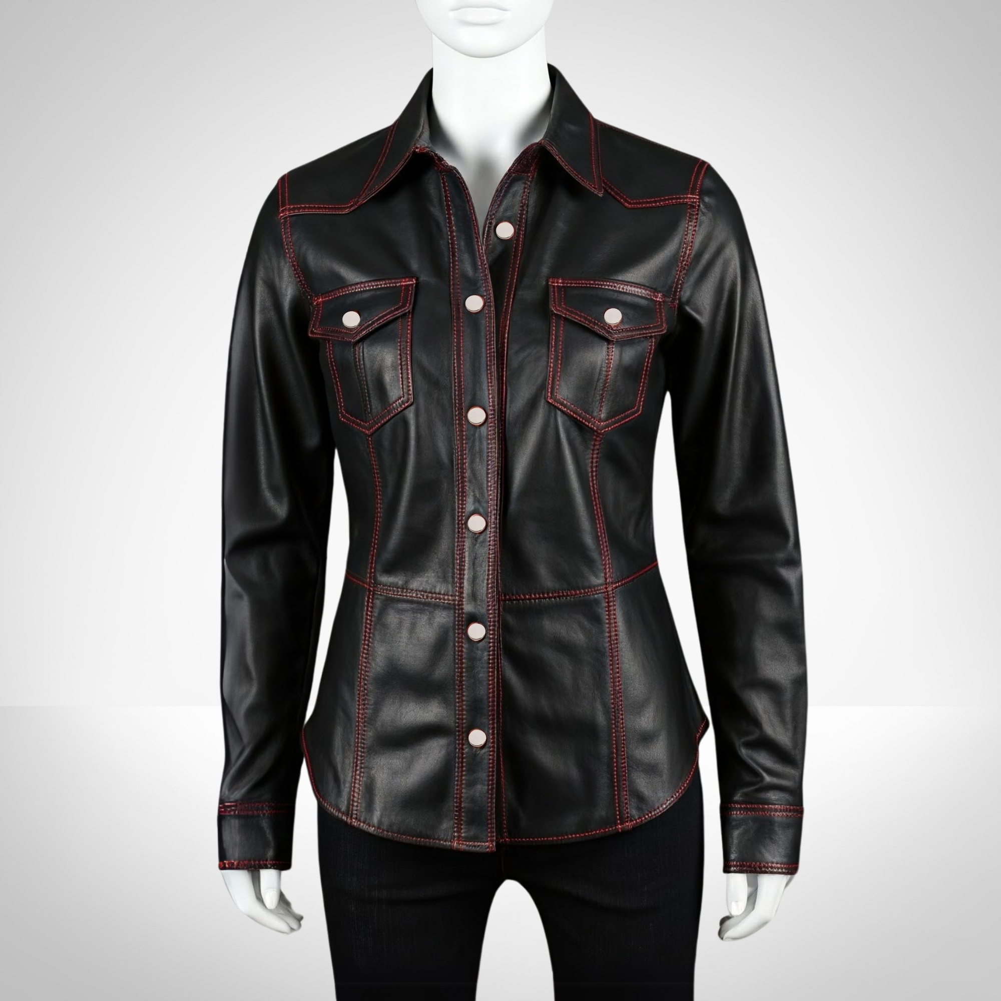 The Ultimate Guide to Styling the Bold Urban Style Button Up Dress Shirt With Red Stitch