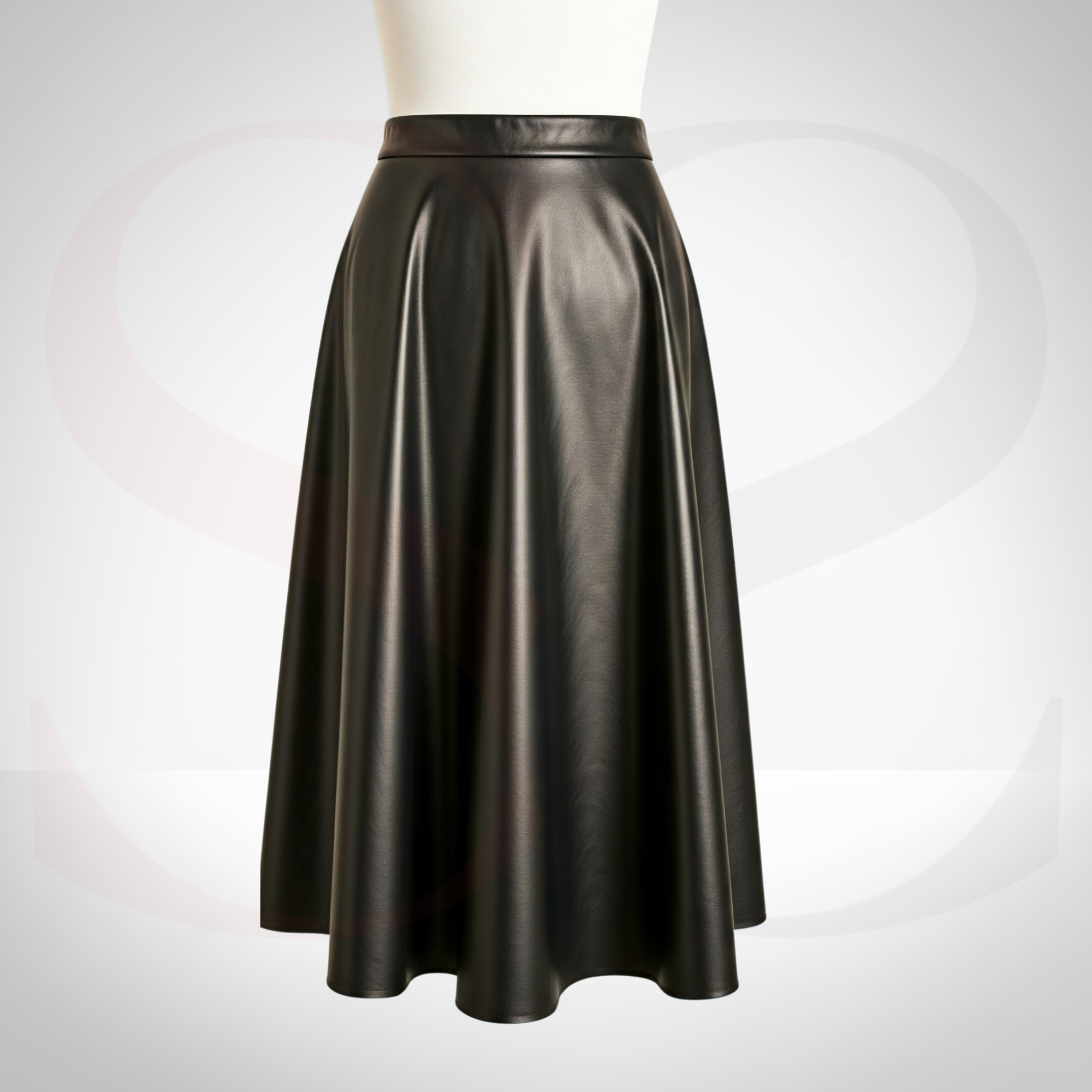 Unveil Classic Elegance with the Timeless Staple A Line Midi Black Skirt for Fashionistas