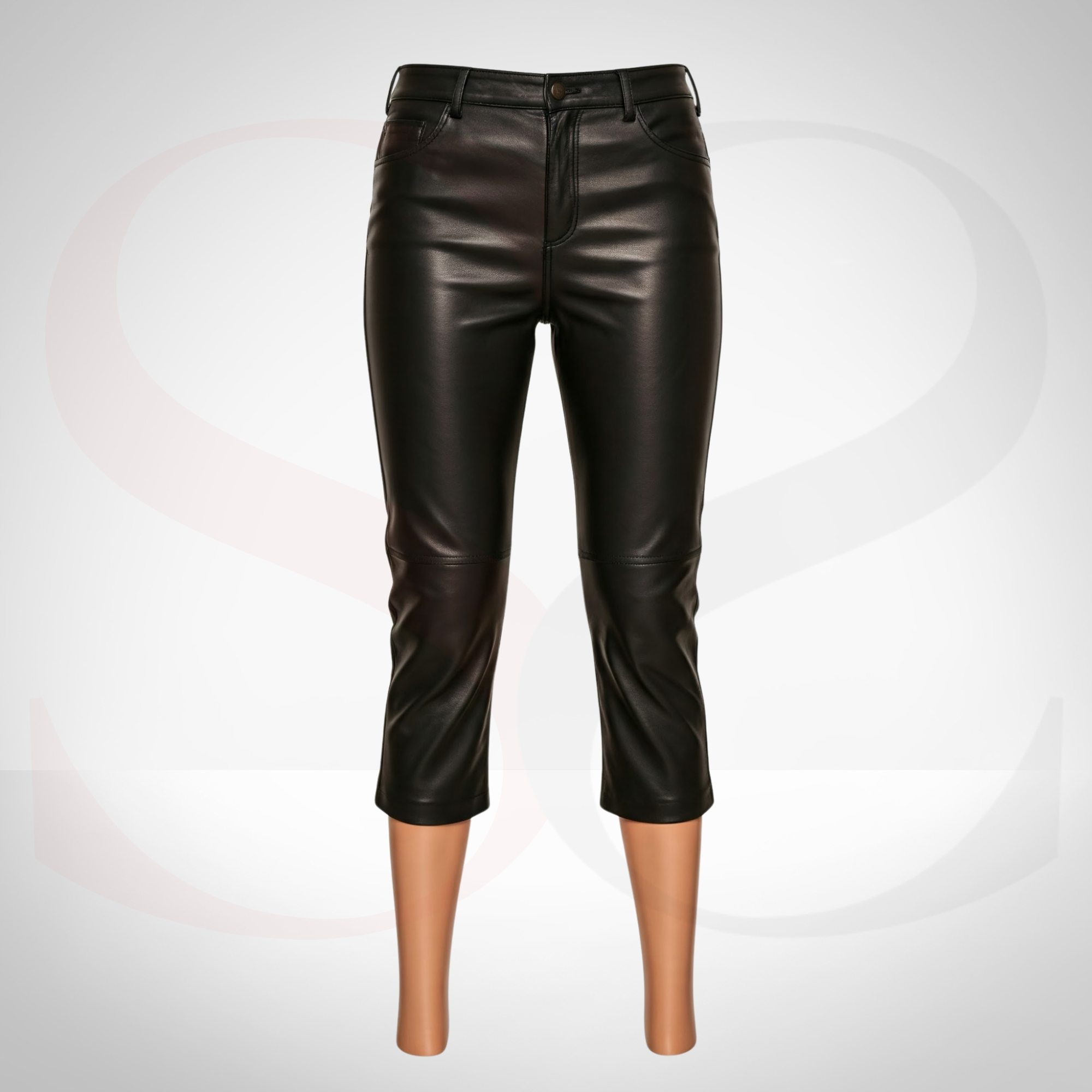 Boost Your Fashion Game with the Snug and Cozy Leather Capri