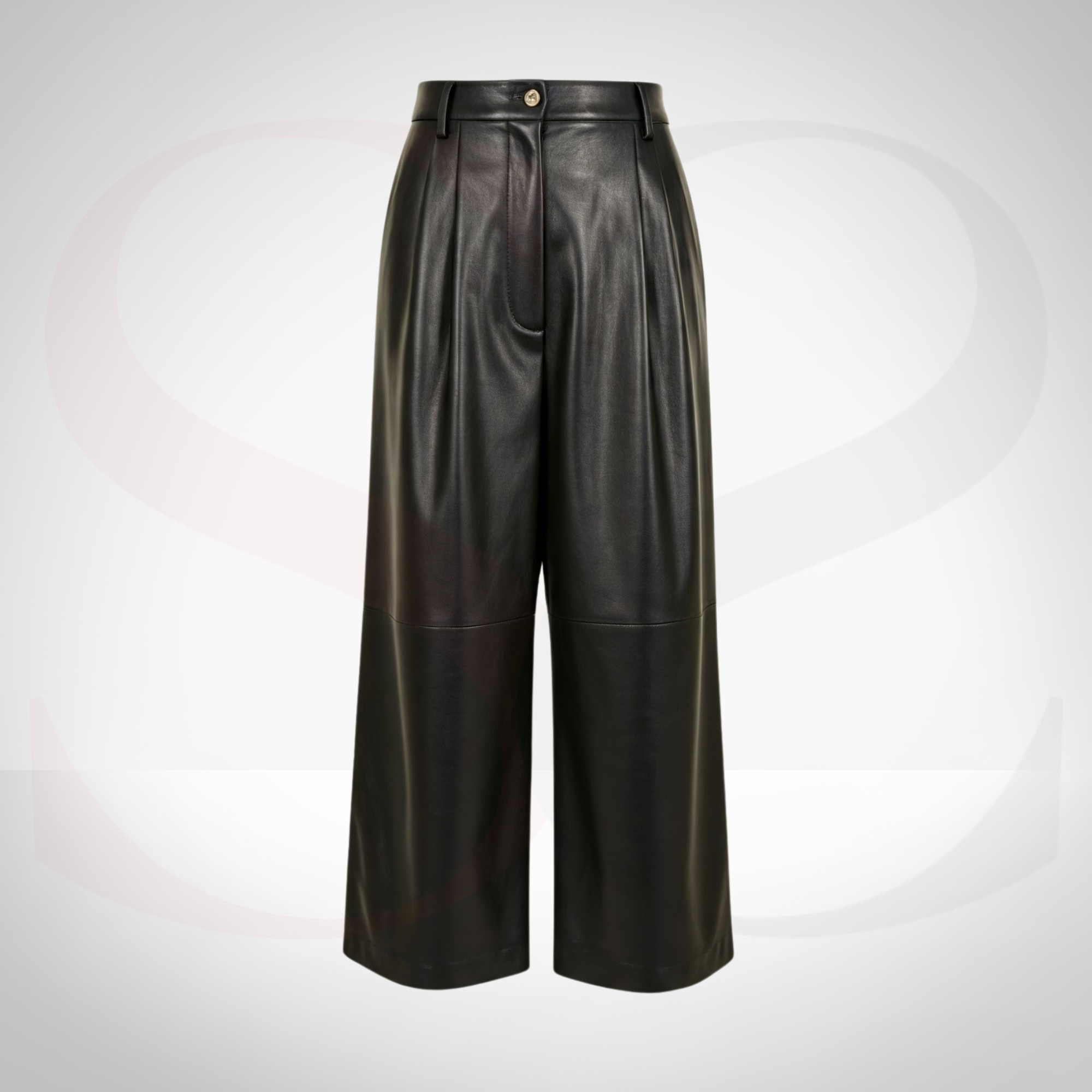 Transform Your Outfit with Fashionable Streetwear Style Leather Culottes