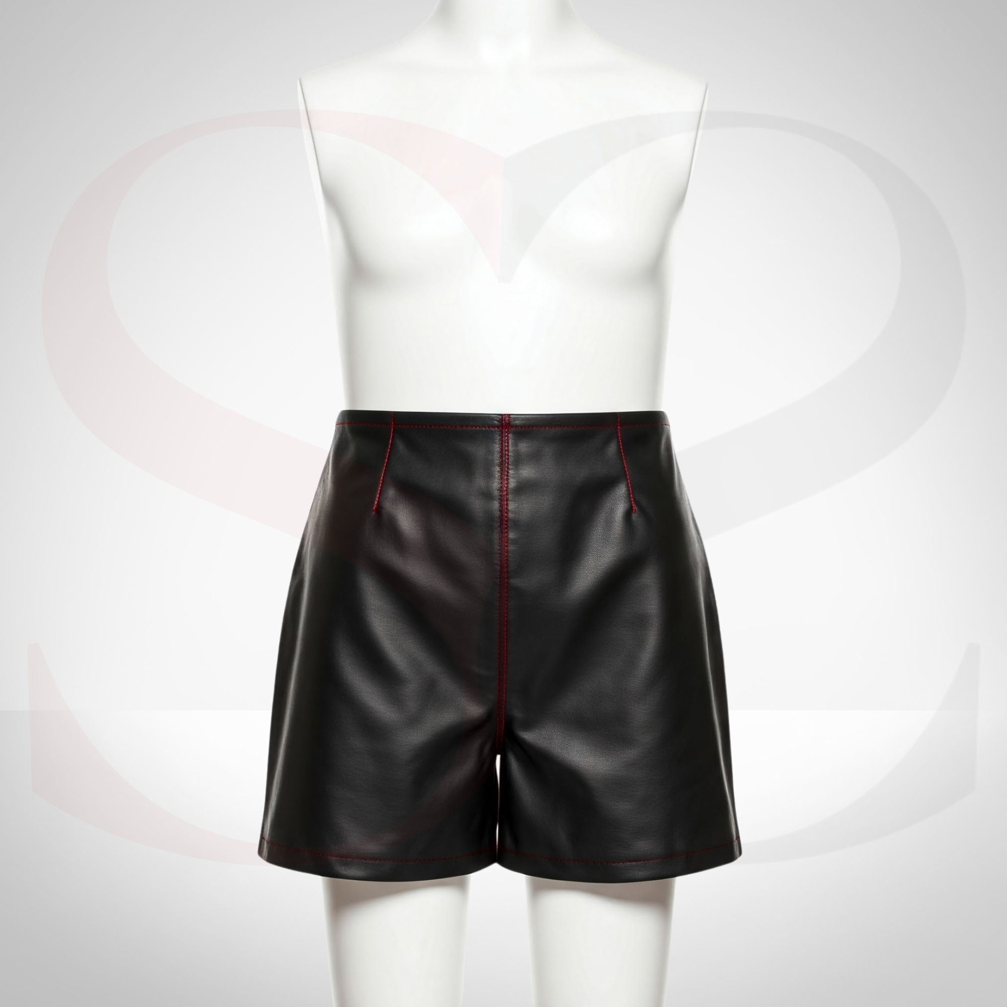 Create Chic Moments with Black Leather Shorts Womens