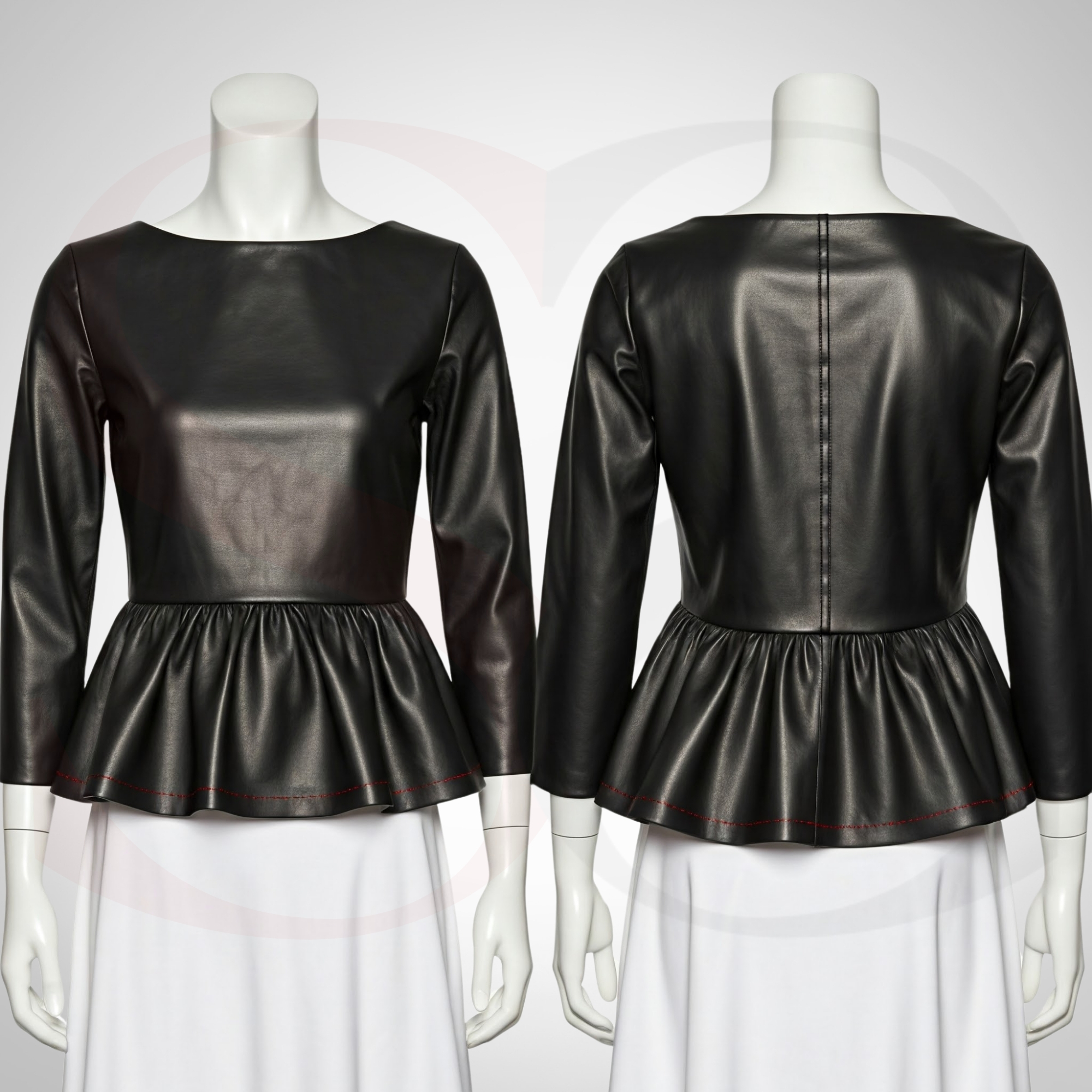 Polish Your Presence with the Stylish Womens Peplum Blouse